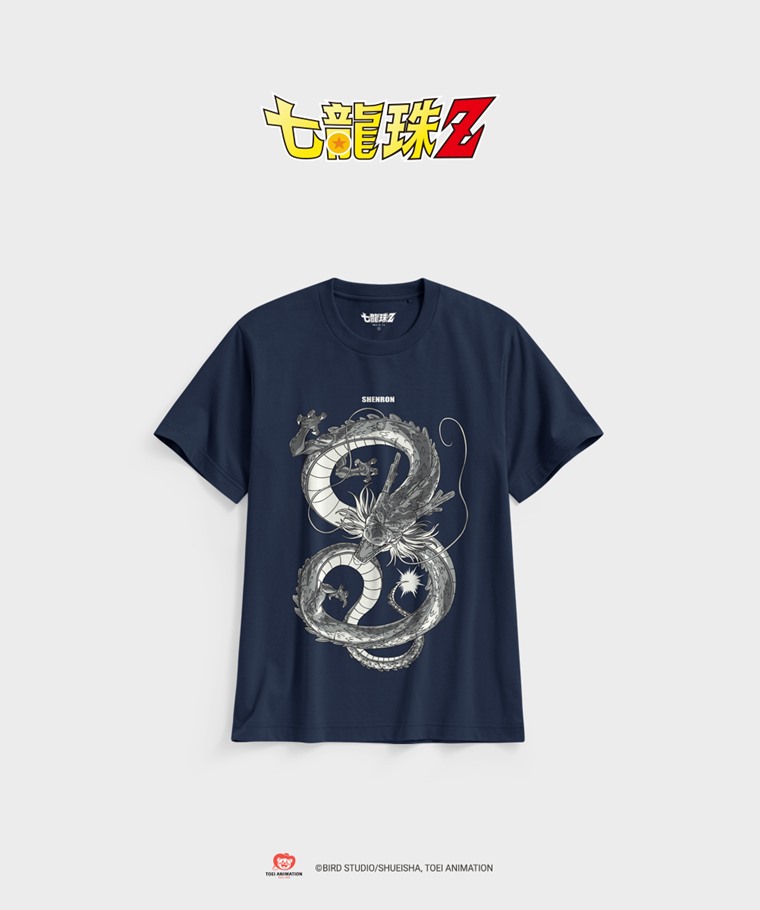 聯名系列T恤-MEN：男 · 七龍珠Z印花T恤-05