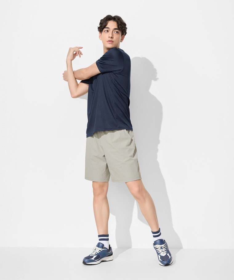 吸排圓領T恤-男