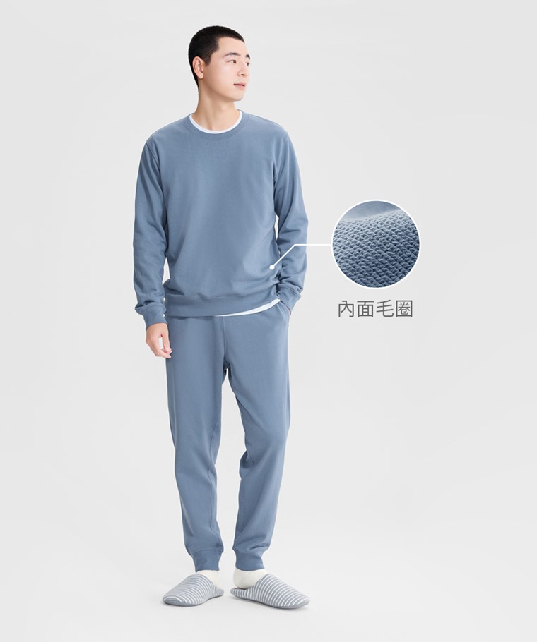 毛圈家居套裝-男