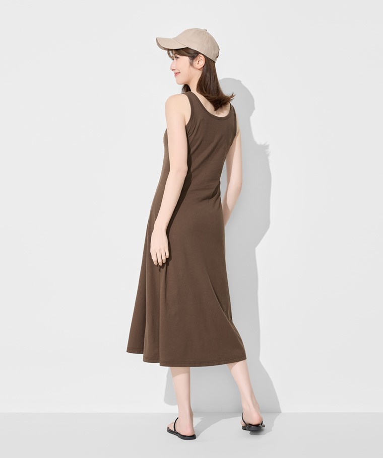 純棉背心長洋裝-女