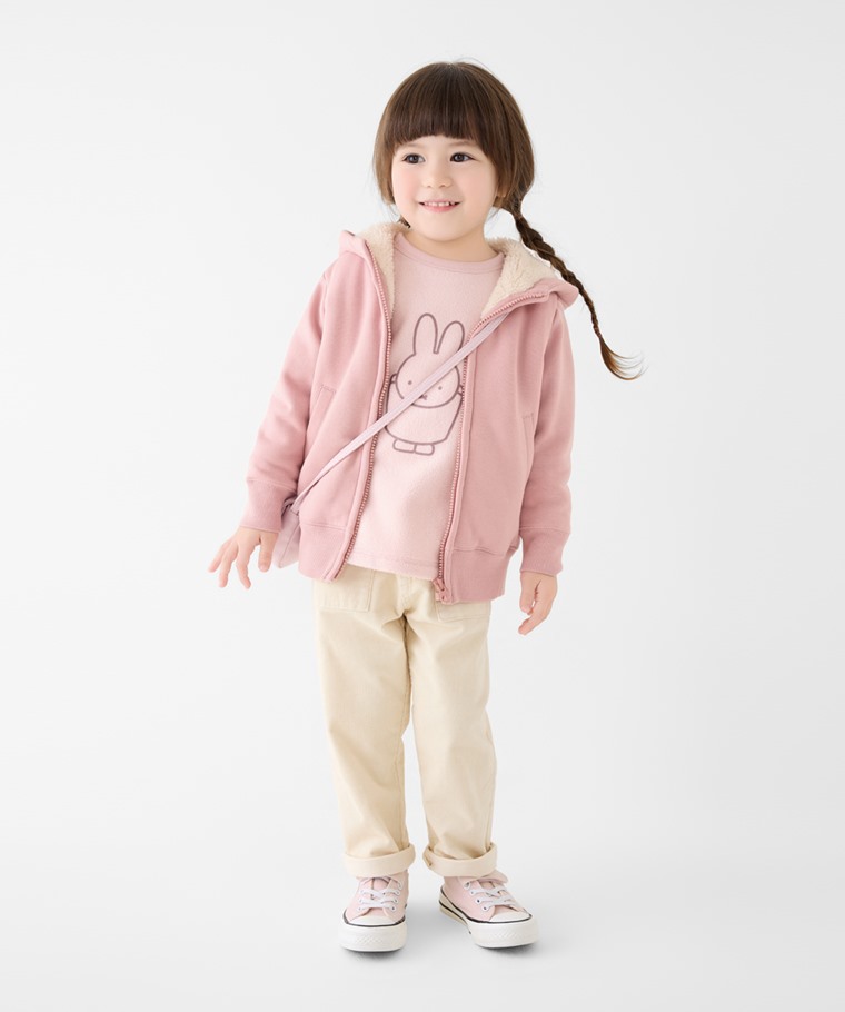Miffy and Friends Fleece印花上衣-童 - 經典上衣版型，百搭實穿。