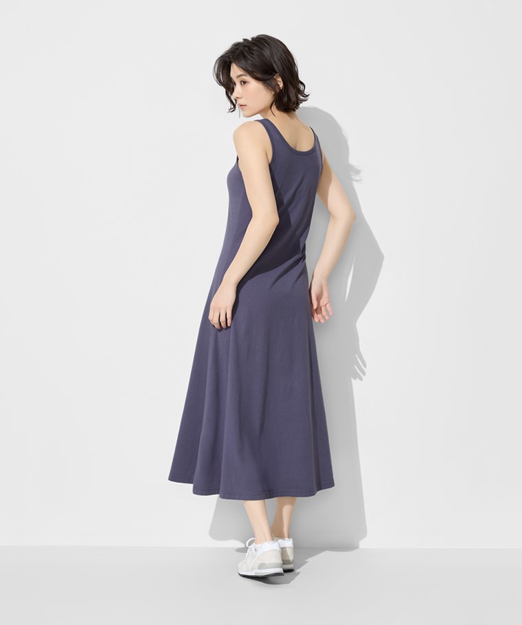 純棉背心長洋裝-女