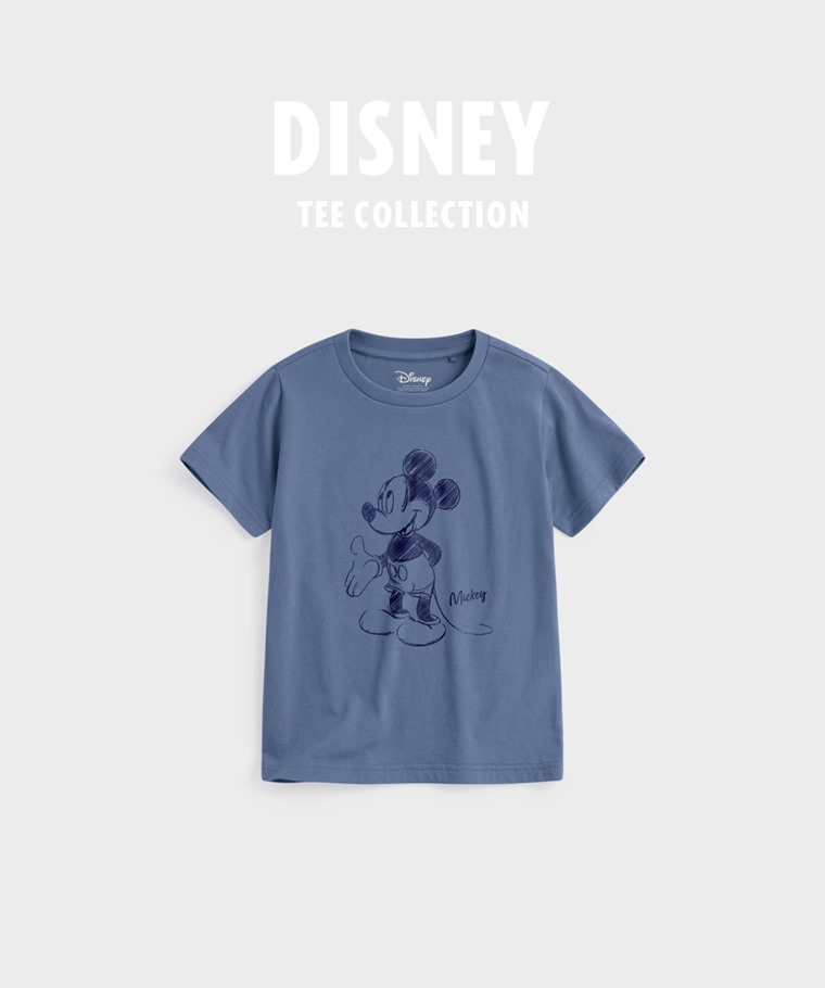 聯名系列T恤-KIDS：童 · 迪士尼系列印花T恤-10