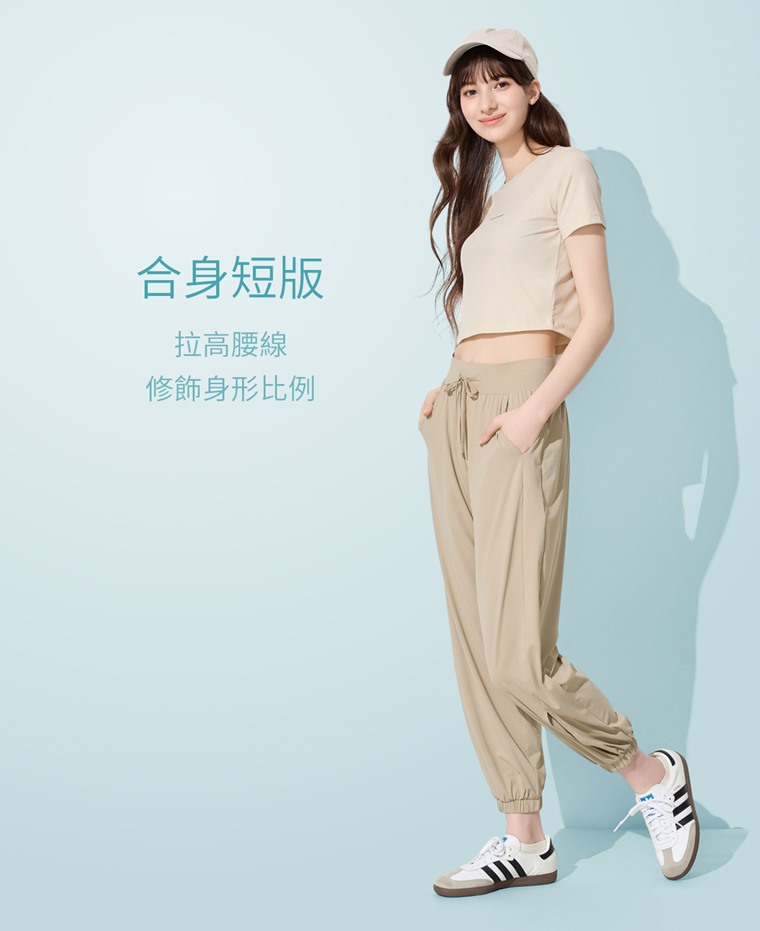 輕涼羅紋文字印花短版上衣-女