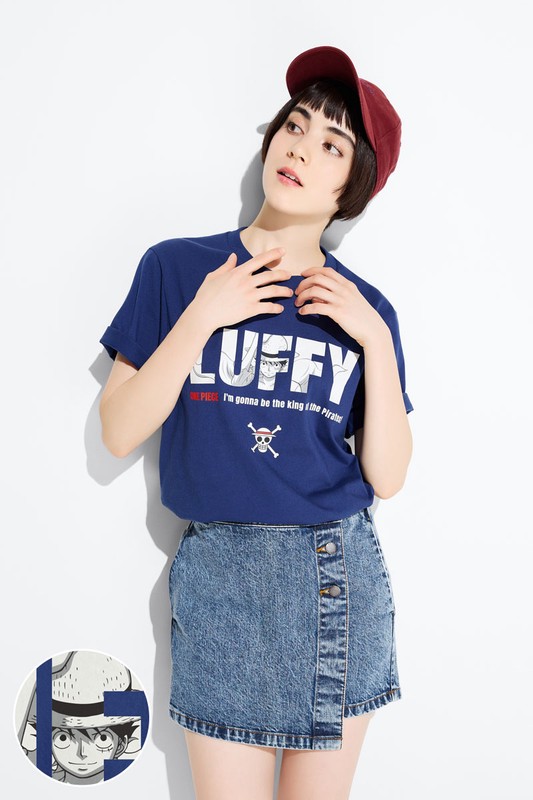 航海王厚版印花T恤-08-男