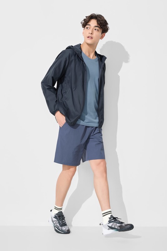 快乾鬆緊短褲-男