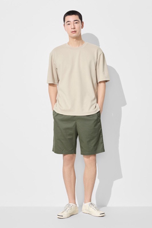 快乾棉質輕便短褲-男