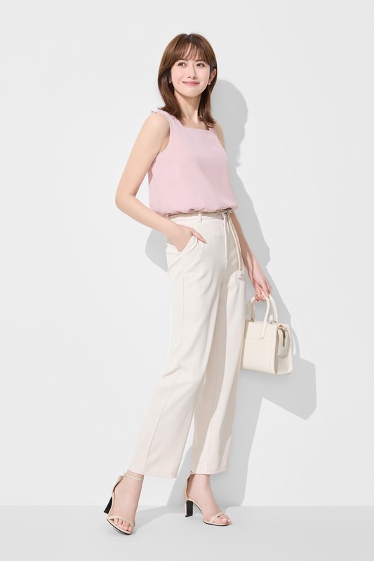 雪紡方領背心-女