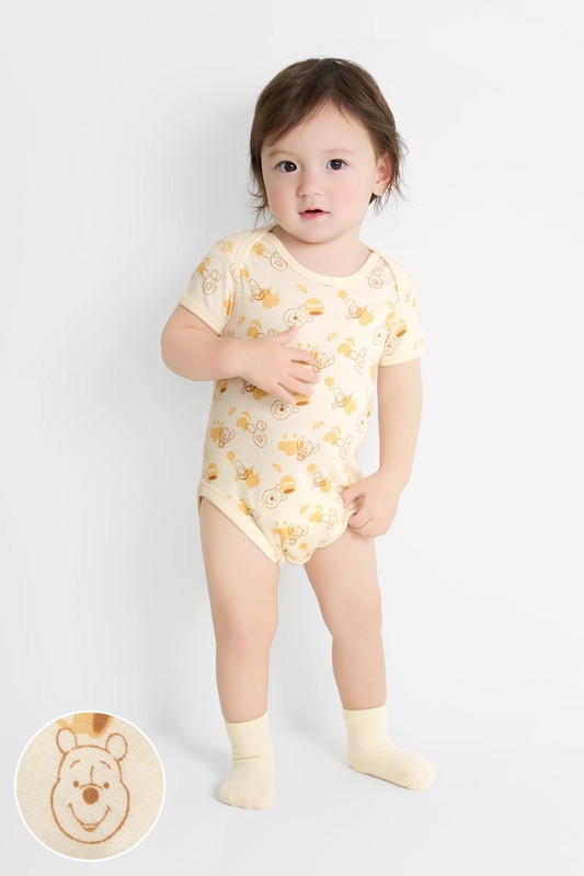 迪士尼系列純棉羅紋包臀衣-Baby