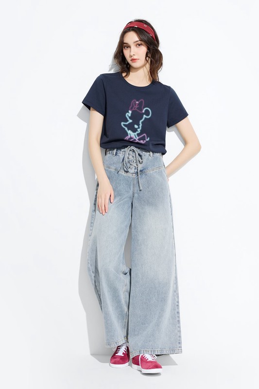 迪士尼系列印花T恤-04-女