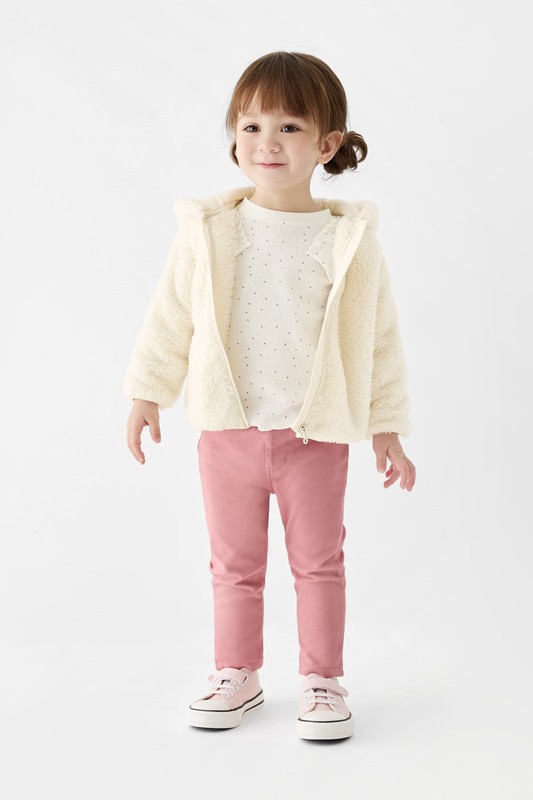 長刷毛連帽外套-Baby