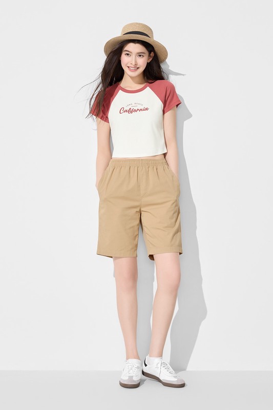 快乾棉質輕便短褲-男