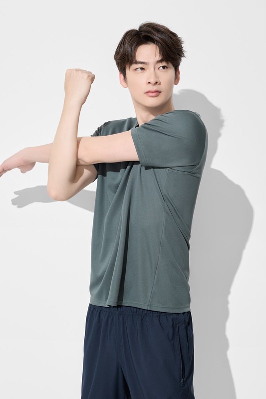 吸排圓領T恤-男