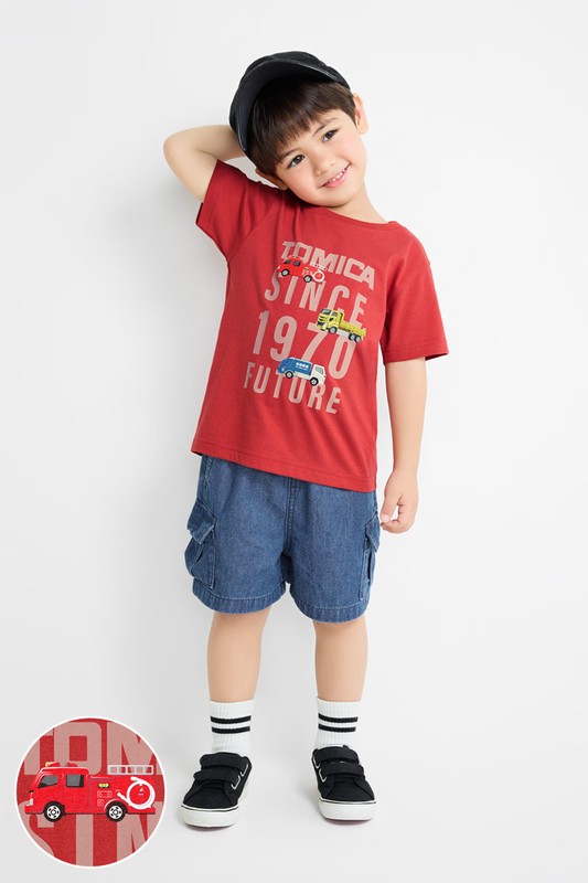 TOMICA印花T恤-04-童