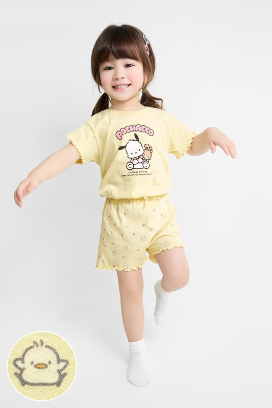 三麗鷗純棉木耳邊家居套裝-02-童