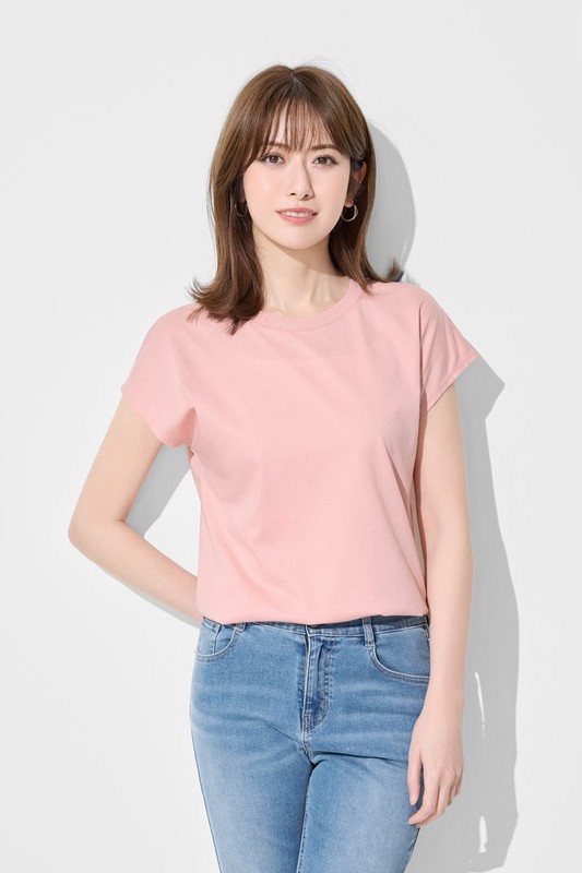 絲光棉連袖上衣-女