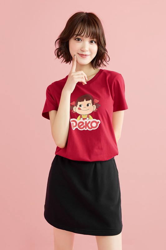 PEKO & POKO印花T恤-03-女