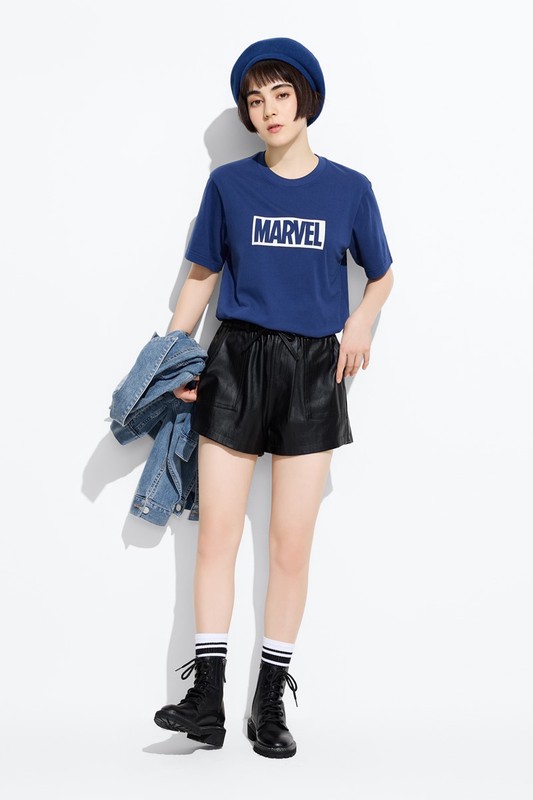 漫威系列印花T恤-03-男