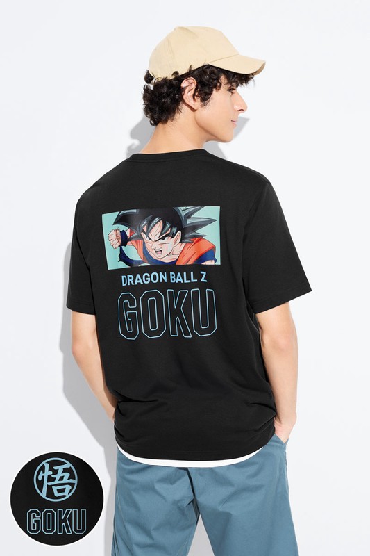 七龍珠Z厚版印花T恤-10-男