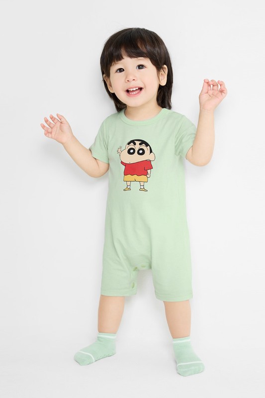 蠟筆小新純棉印花連身衣-Baby