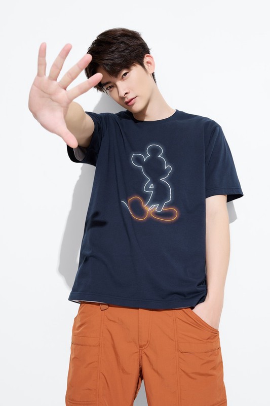 迪士尼系列印花T恤-04-男
