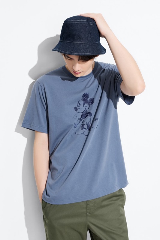 迪士尼系列印花T恤-10-男