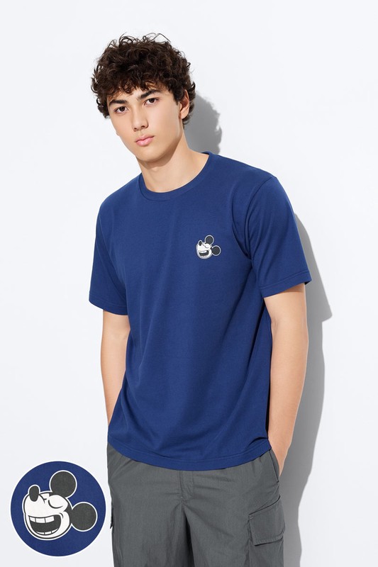 迪士尼系列厚版印花T恤-06-男
