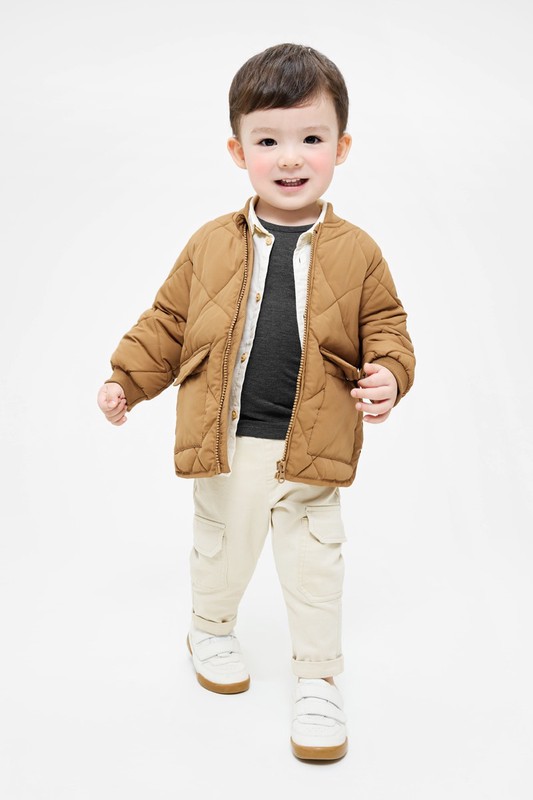 heatup圓領九分袖上衣-Baby