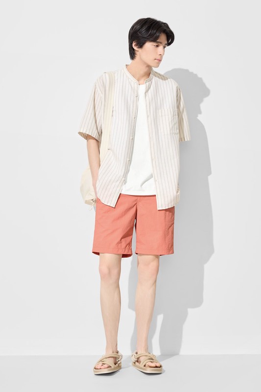 防潑水休閒海灘短褲-男