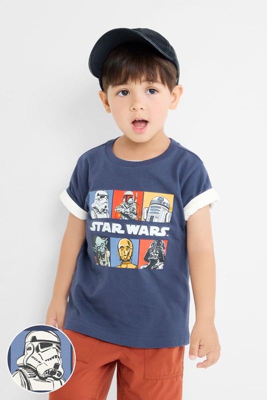 STAR WARS系列印花T恤-07-童