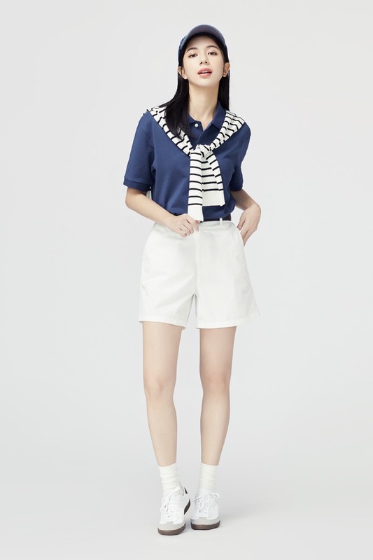 快乾網眼polo衫-男