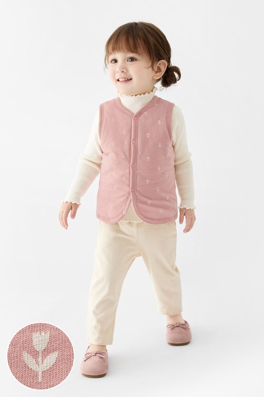 鋪棉印花背心-Baby