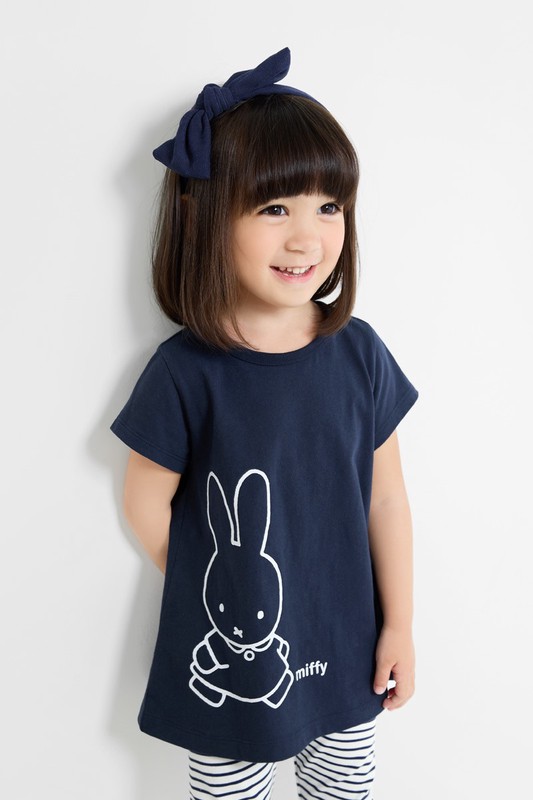 Miffy長版印花T恤-05-童