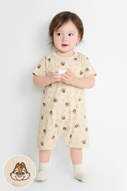 迪士尼系列純棉印花連身衣-Baby