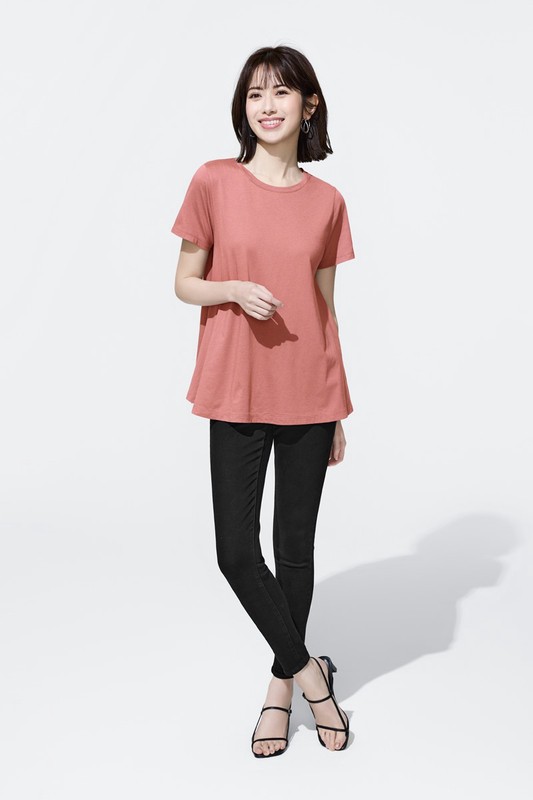 莫代爾寬襬上衣-女