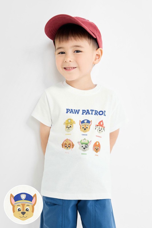 汪汪隊立大功印花T恤-02-童