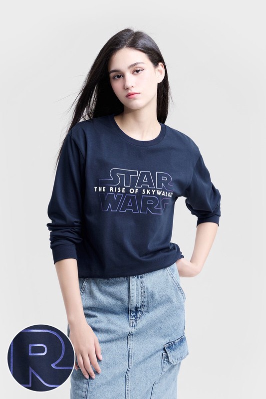 STAR WARS系列長袖印花T恤-07-男