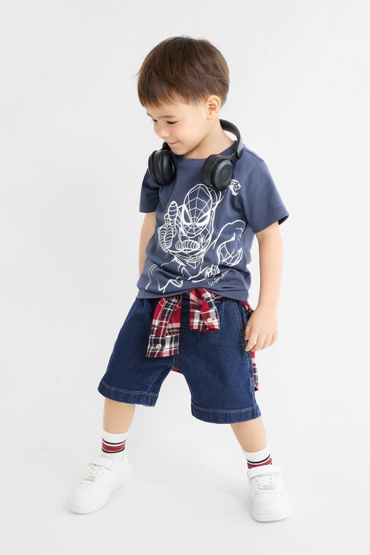 漫威系列印花T恤-09-童