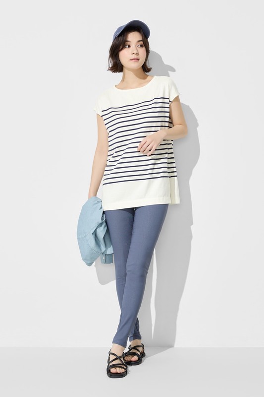 彈力顯瘦緊身褲-女