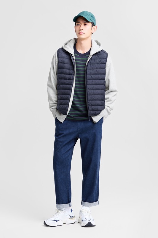 棉質九分牛仔褲-男