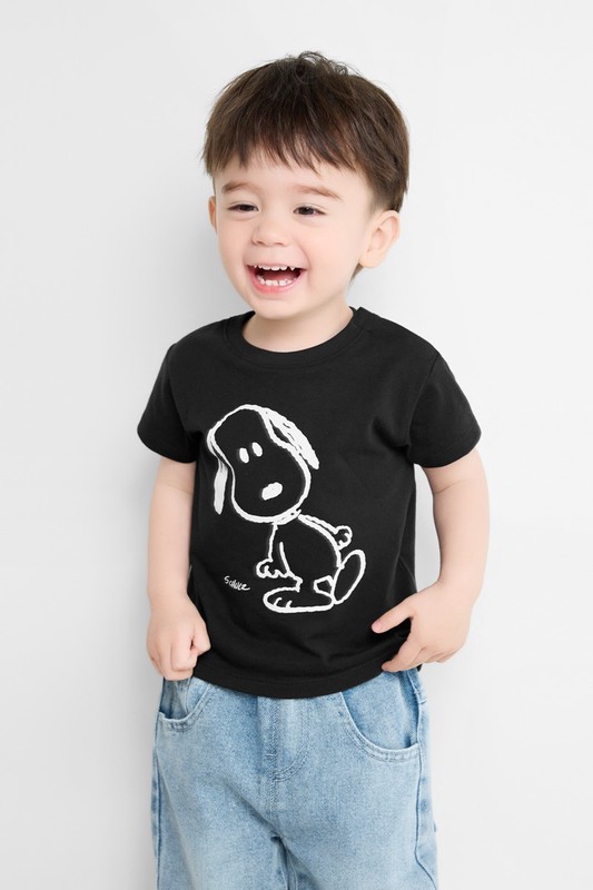 史努比系列印花T恤-02-Baby