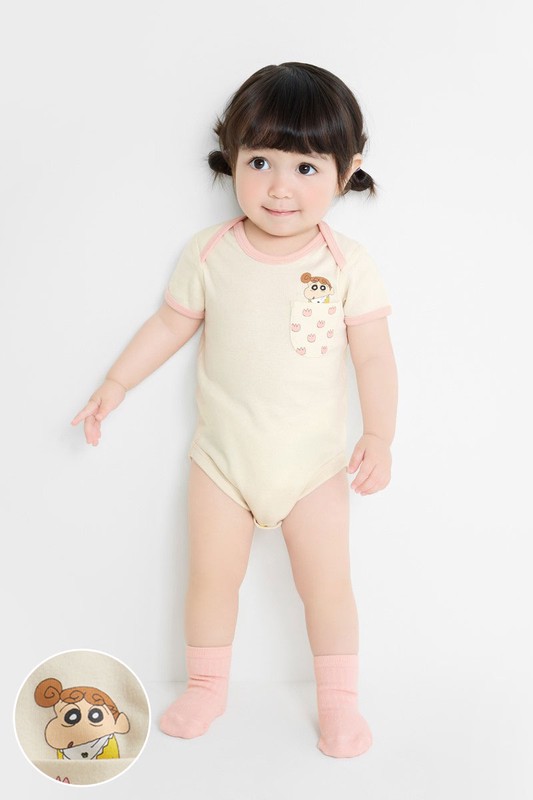 蠟筆小新純棉羅紋包臀衣-Baby