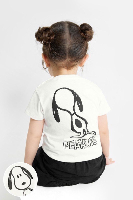史努比系列印花T恤-02-Baby