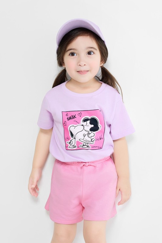 史努比系列印花T恤-32-童