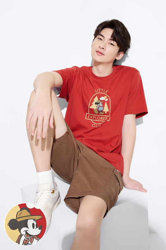 迪士尼系列印花T恤-01-男