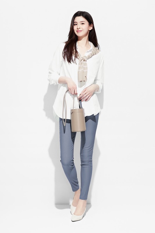 彈力顯瘦緊身褲-女