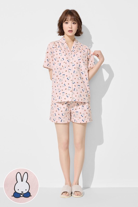 Miffy棉質安心防凸點家居套裝-女