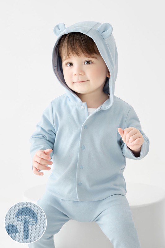 純棉雙面穿連帽外套-Baby