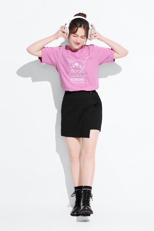 三麗鷗寬版印花T恤-09-女