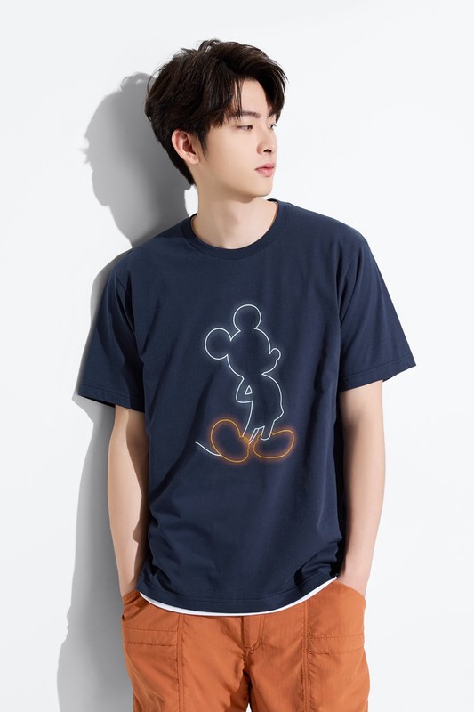 迪士尼系列印花T恤-04-男